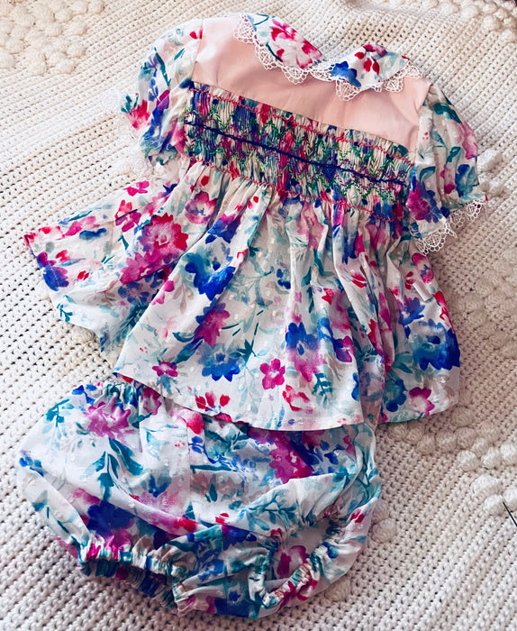 Baby girl dress Hand smocked