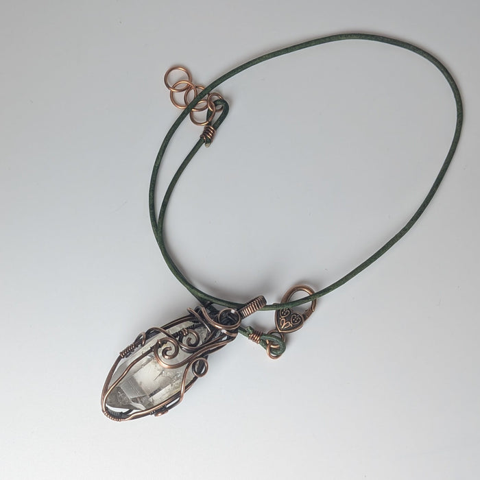 Large Quartz Point Necklace