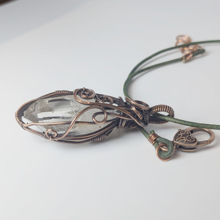 Large Quartz Point Necklace