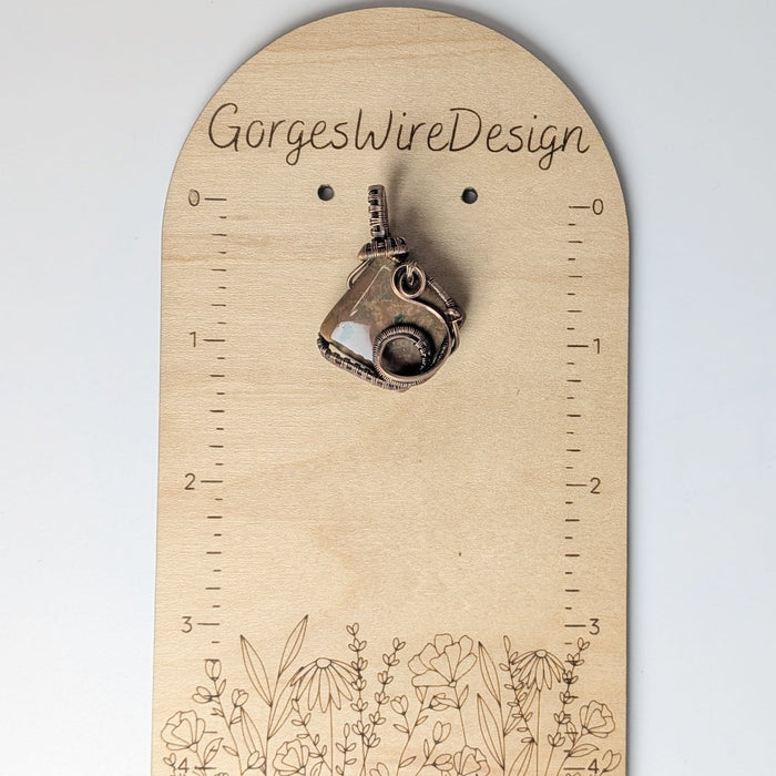 Double-sided Rainforest Japer Pendant