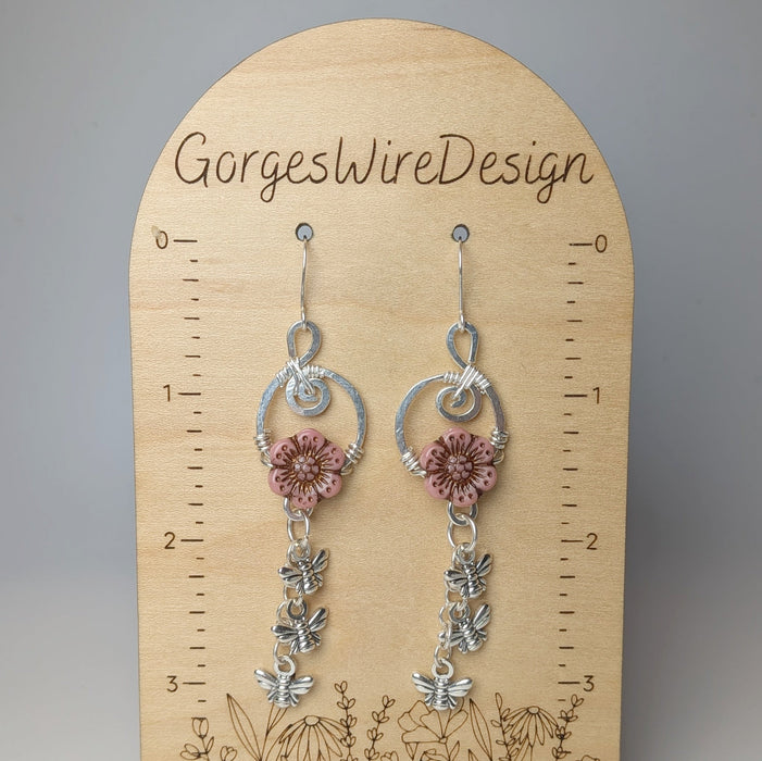 Cute Bee Swarm Earrings