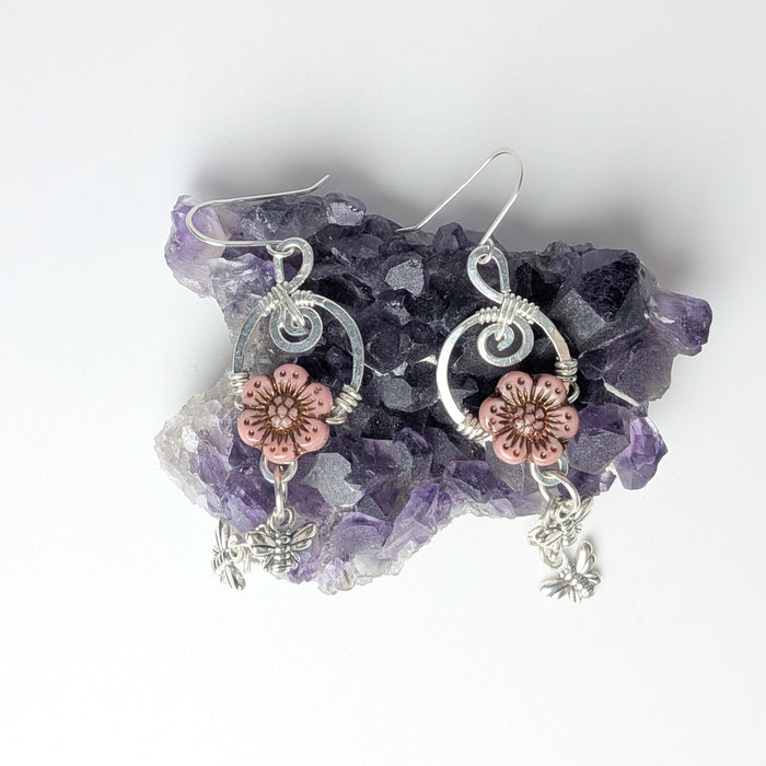 Cute Bee Swarm Earrings