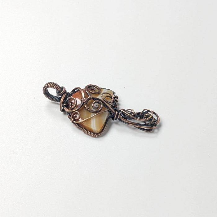 Carnelian Mushroom Pendant