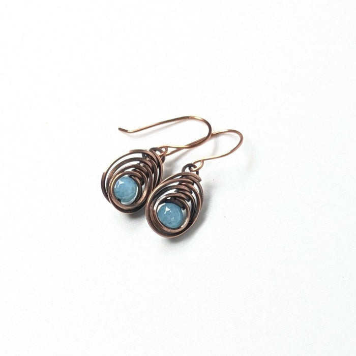 Dangly Herringbone Earrings