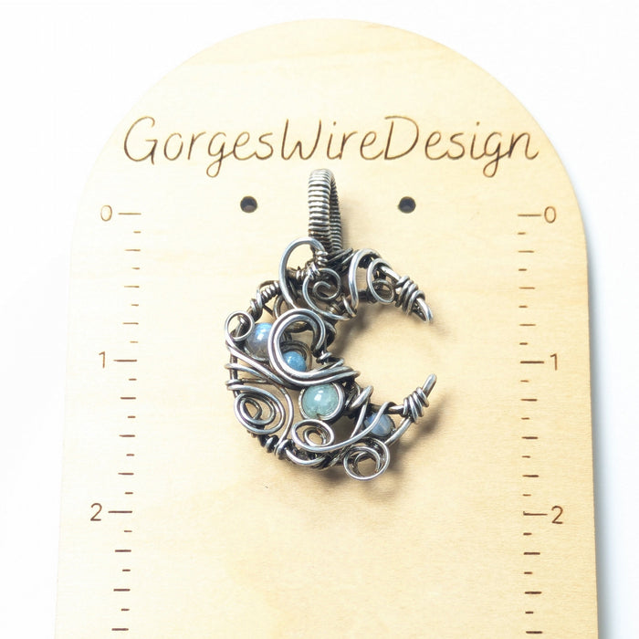 Labradorite Silver Moon