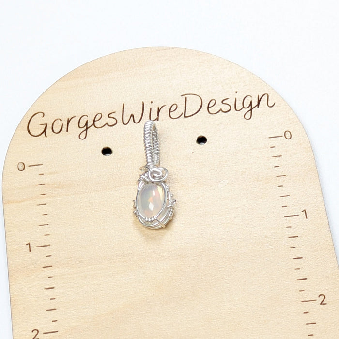 White Opal Pendant