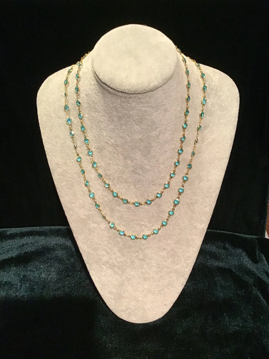 Sparkly Unique chain necklace