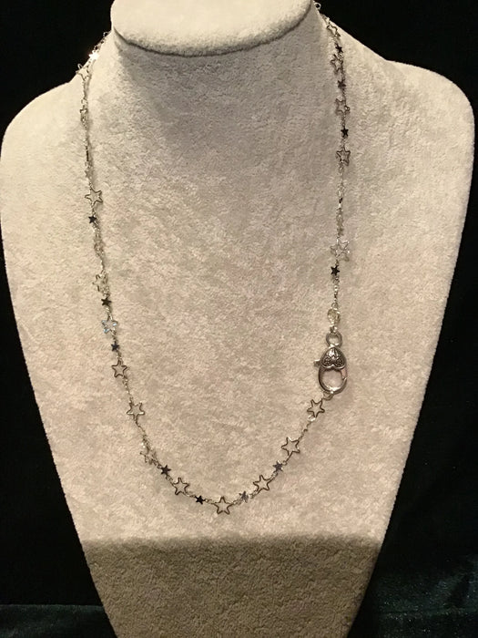 Sparkly Unique chain necklace