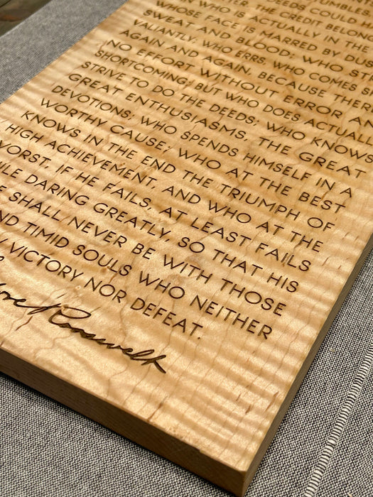 The Man in the Arena