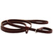standard width burgundy slip leash