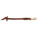 Braided leather pull tab, correction tab, training tab, steady tab