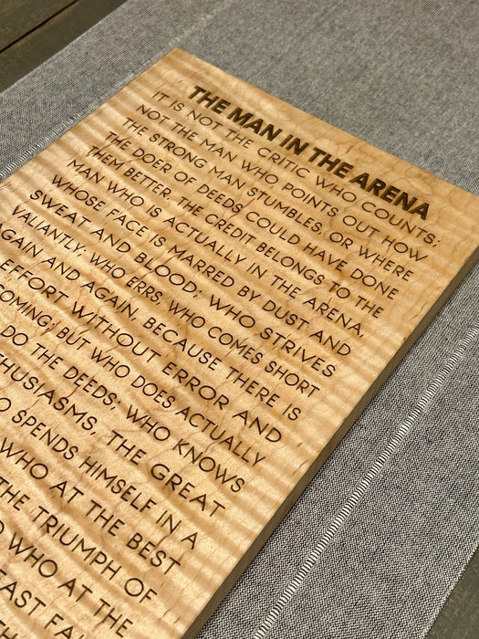 The Man in the Arena