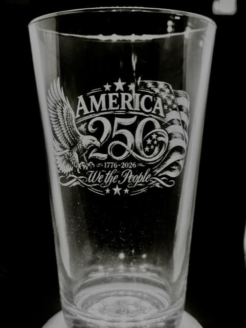 Limited Edition America 250 Pint Glass