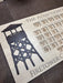 Closeup of the Adirondack Firetower Challenge Tracker