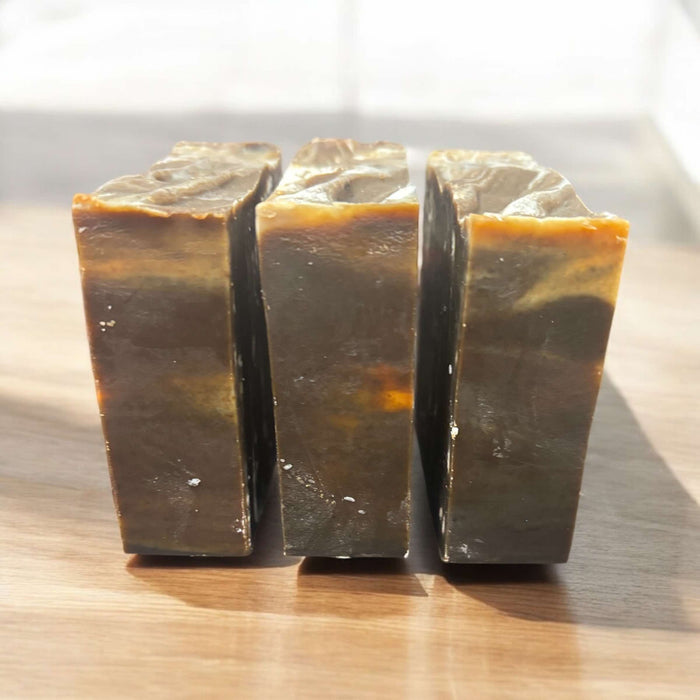 Pine Tar Bath & Body Soap | Handmade Artisanal Bar | Traditional Woodsy Scent | Soothing Cleanse for Dry, Sensitive Skin
