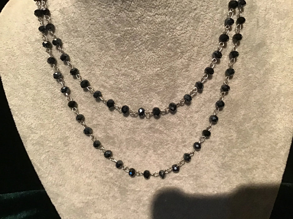 Sparkly Unique chain necklace