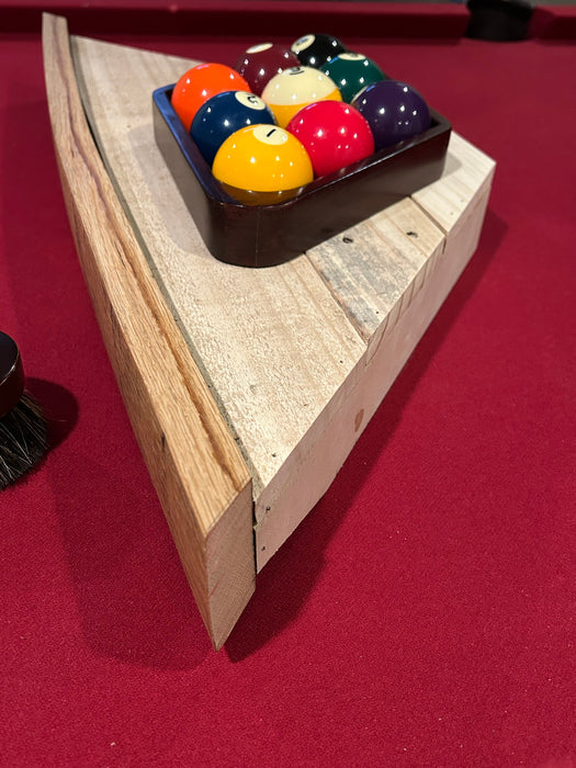 Wine Barrel Stave Corner Shelf