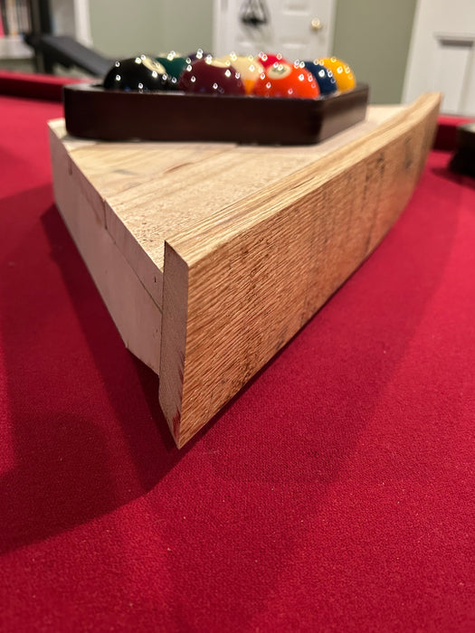 Wine Barrel Stave Corner Shelf