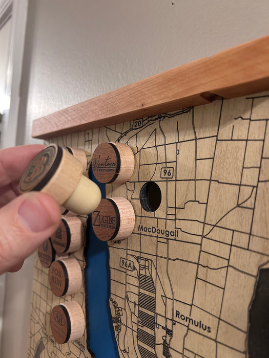 Adding Wine Stoppers to the Seneca Lake Winery Map