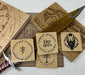 Lord of the Rings laser engraved wood coaster set of 4 — handcrafted in New York
