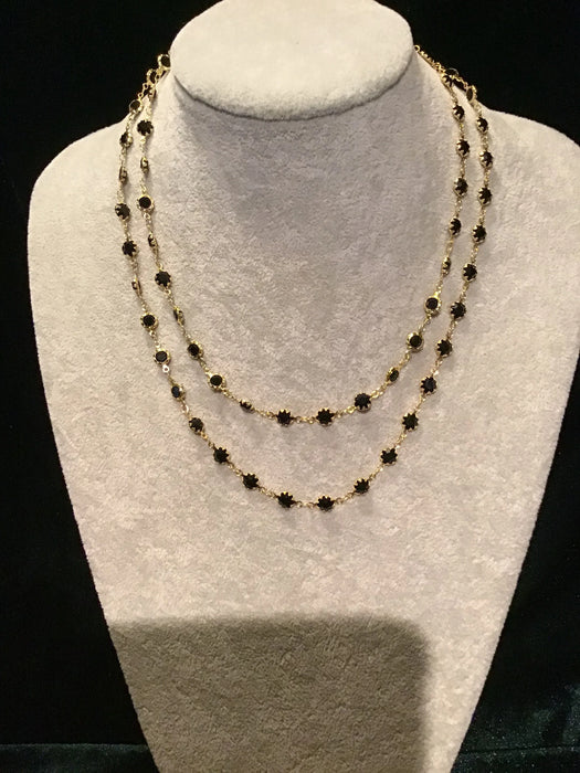 Sparkly Unique chain necklace