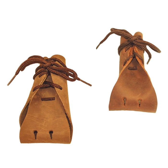 Soft suede dog boots made in the Australian style, one size fits most dogs