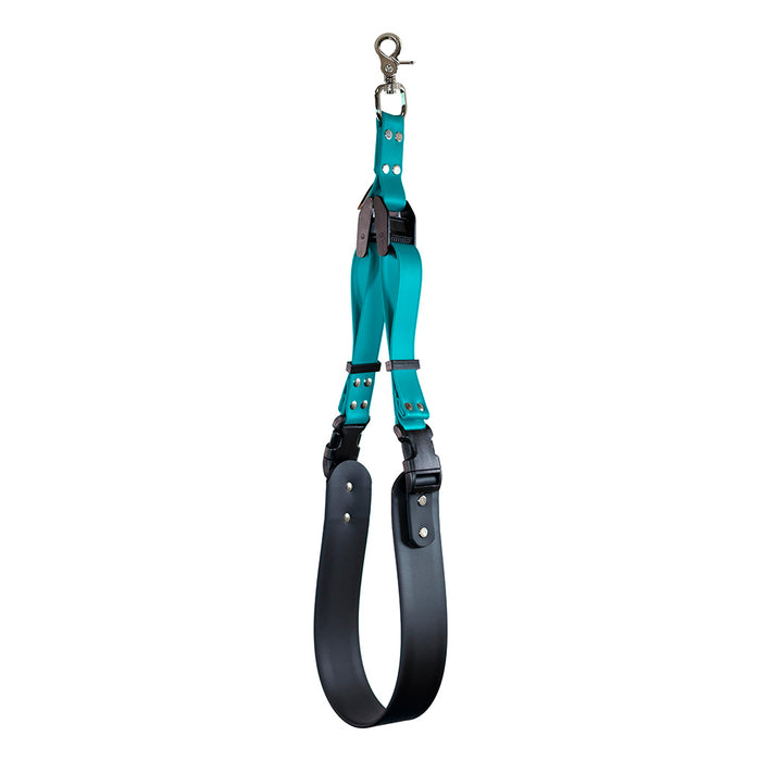 BioThane Grooming Belly Band for large dogs in teal