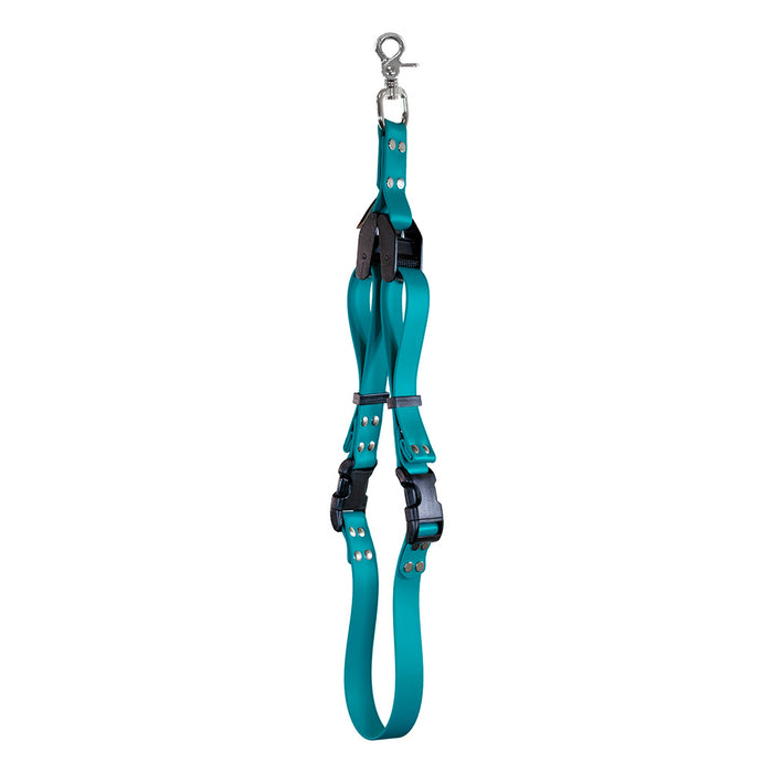 BioThane Grooming Belly Band for small dogs in teal