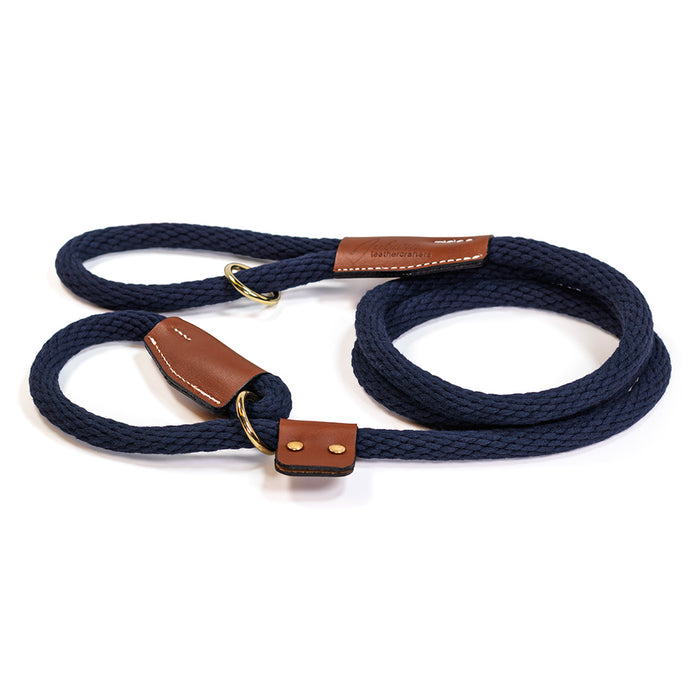 Braided Cotton Rope Slip Leash