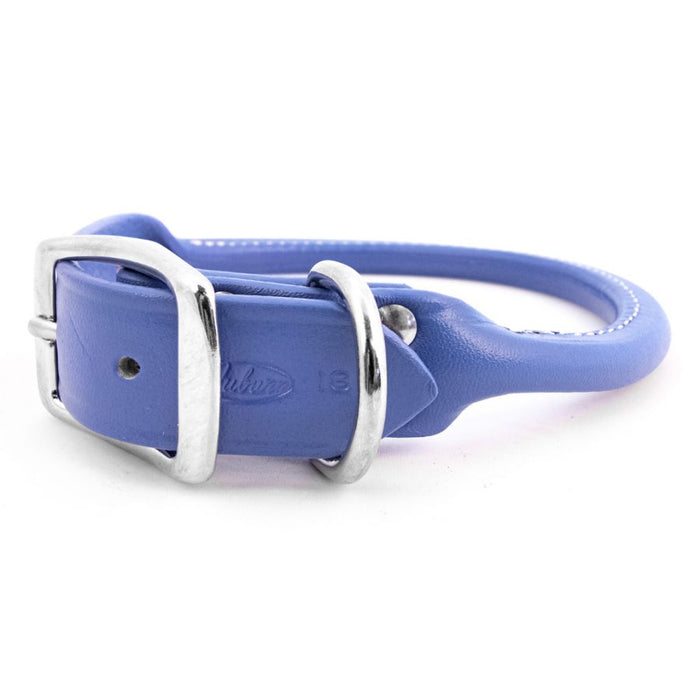 Auburn Leathercrafters Rolled Collar Royal Blue
