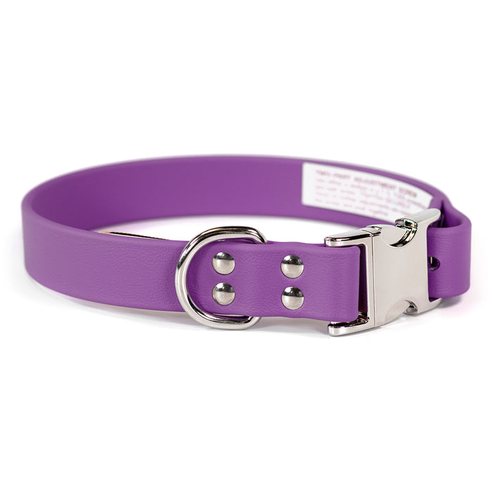 Sparky's Choice side release buckle collar in lilac