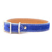Saratoga Suede collar in blue