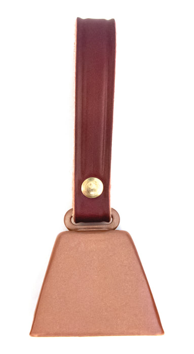close up of country cow bell