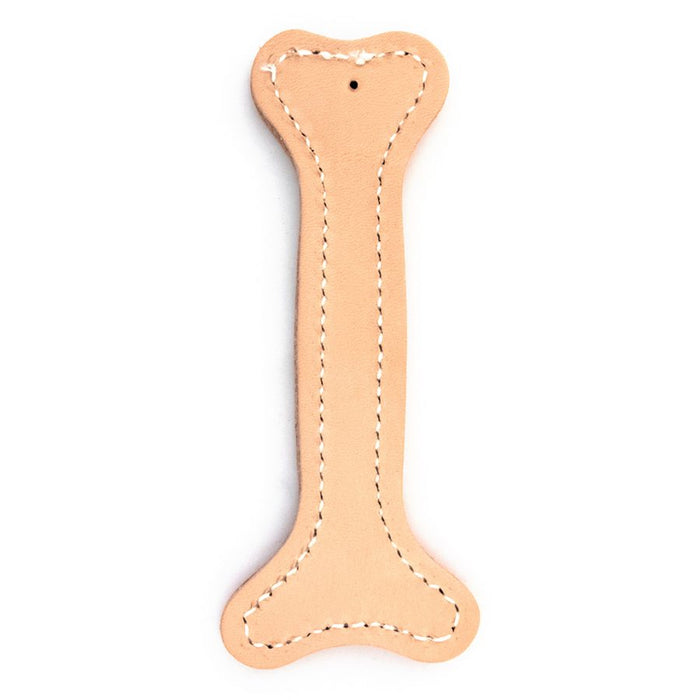 Natural Leather Dog Toy
