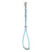 waterproof grooming loop with side release buckle in baby blue
