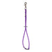 waterproof grooming loop with side release buckle in violet