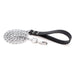 Chain Leash with Bridle Leather Handle 3mmx48in