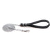 Chain Leash with Bridle Leather Handle 2.5mmx48in