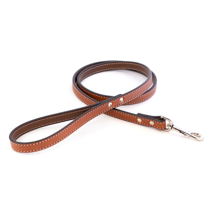 Dover Court Leash in tan