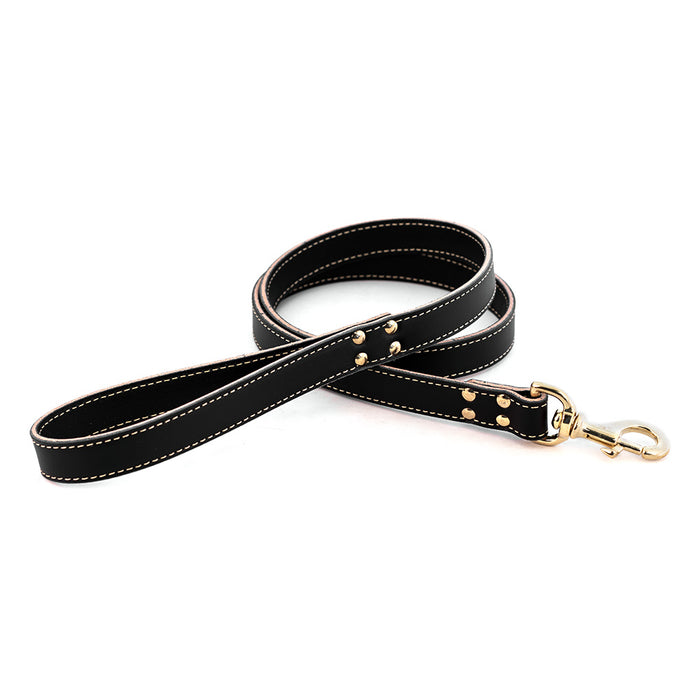 Aiuburn Leathercrafters Lake Country Black leash