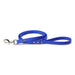 blue Sparky's Choice Leash with d-ring in handle