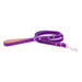 Saratoga Suede Leash in purple
