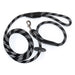 Reflective Leash-Harness in Black