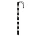 Sleigh Bell Strap Potty Bell Black