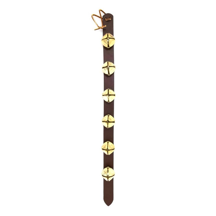 Sleigh Bell Strap Potty Bell with Brass