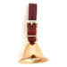 Auburn Leathercrafters Sportsman Dog Bell Brass with Strap