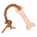 Leather Tug Toy Bone