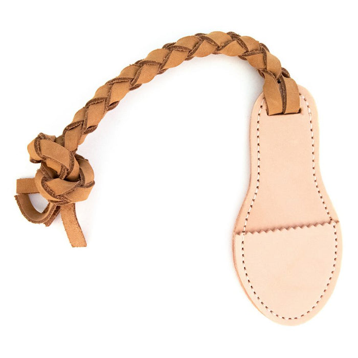 leather tug toy shoe
