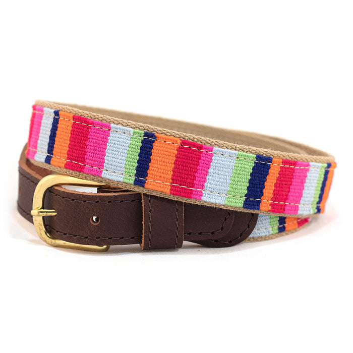 a tail we could wag Cotton and Leather Belt - At the Beach