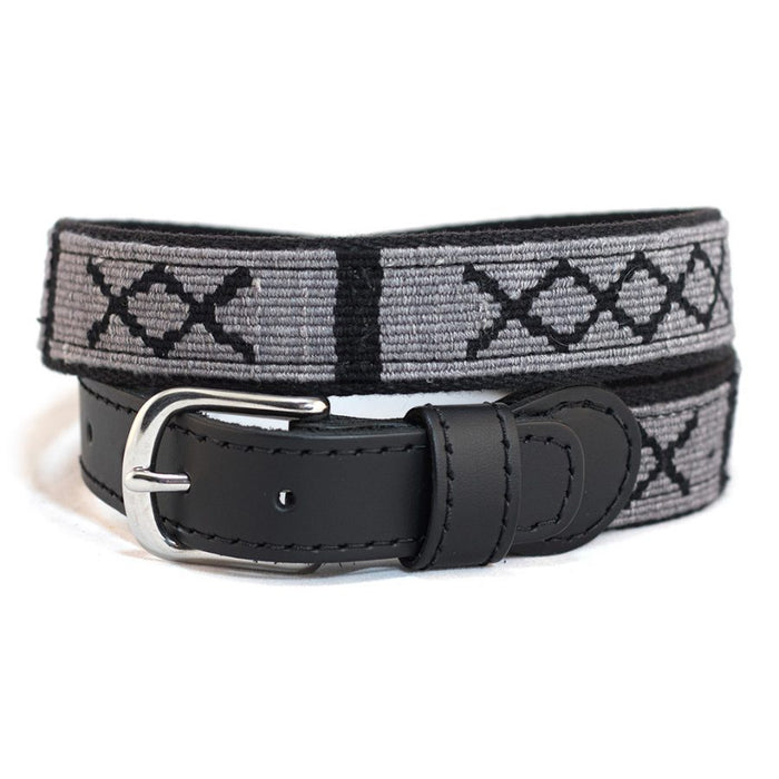 a tail we could wag Cotton and Leather Belt - Block Island